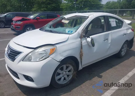 2012 Nissan Versa 1.6 Sl из США, поврежденный, VIN 3N1CN7AP5CL829577